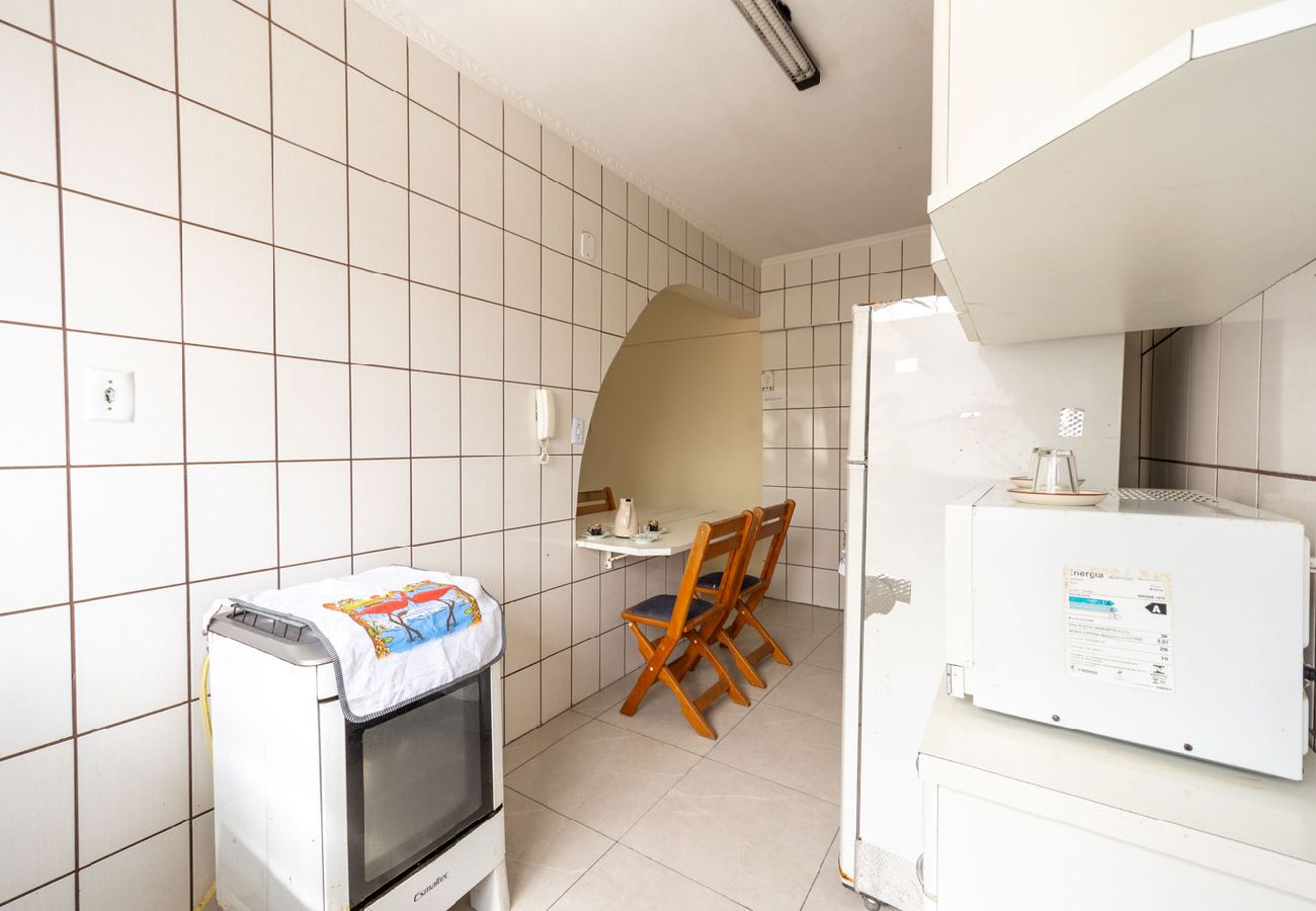 Apartamento em Praia Grande - Apto Beira-mar c/ Vista Lateral e Garagem Apartamento em Praia Grande - Apto Beira-mar c/ Vista Lateral e Garagem