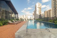 Apartamento em São Paulo - Loft em Perdizes c Varanda, Academia e Piscina