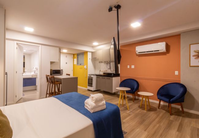 Apartamento em Rio de Janeiro - 4 minutos do Arcos da Lapa | M404B Apartamento em Rio de Janeiro - 4 minutos do Arcos da Lapa | M404B