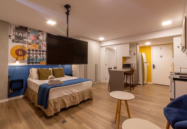 Apartamento em Rio de Janeiro - 4 minutos do Arcos da Lapa | M404B Apartamento em Rio de Janeiro - 4 minutos do Arcos da Lapa | M404B