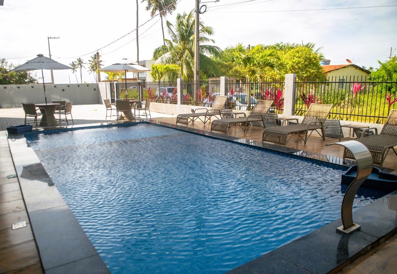 Apartamento em Japaratinga - Apto com Piscina e Churrasqueira Perto da Praia
