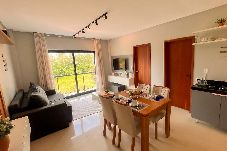 Apartamento em Japaratinga - Apto com 2 suítes a 100m do Japaratinga Resort