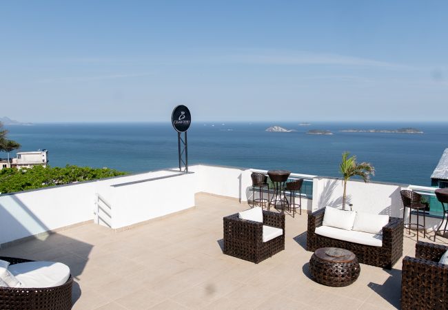 Quarto em Rio de Janeiro - Suíte em Pousada Vista Mar | PV-ST3