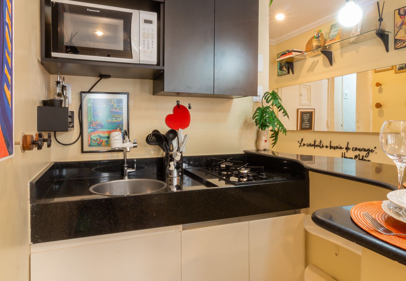 Estúdio em Rio de Janeiro - Estúdio boutique a 4 minutos da Praia de Copacabana | JC702B  Estúdio em Rio de Janeiro - Estúdio boutique a 4 minutos da Praia de Copacabana | JC702B