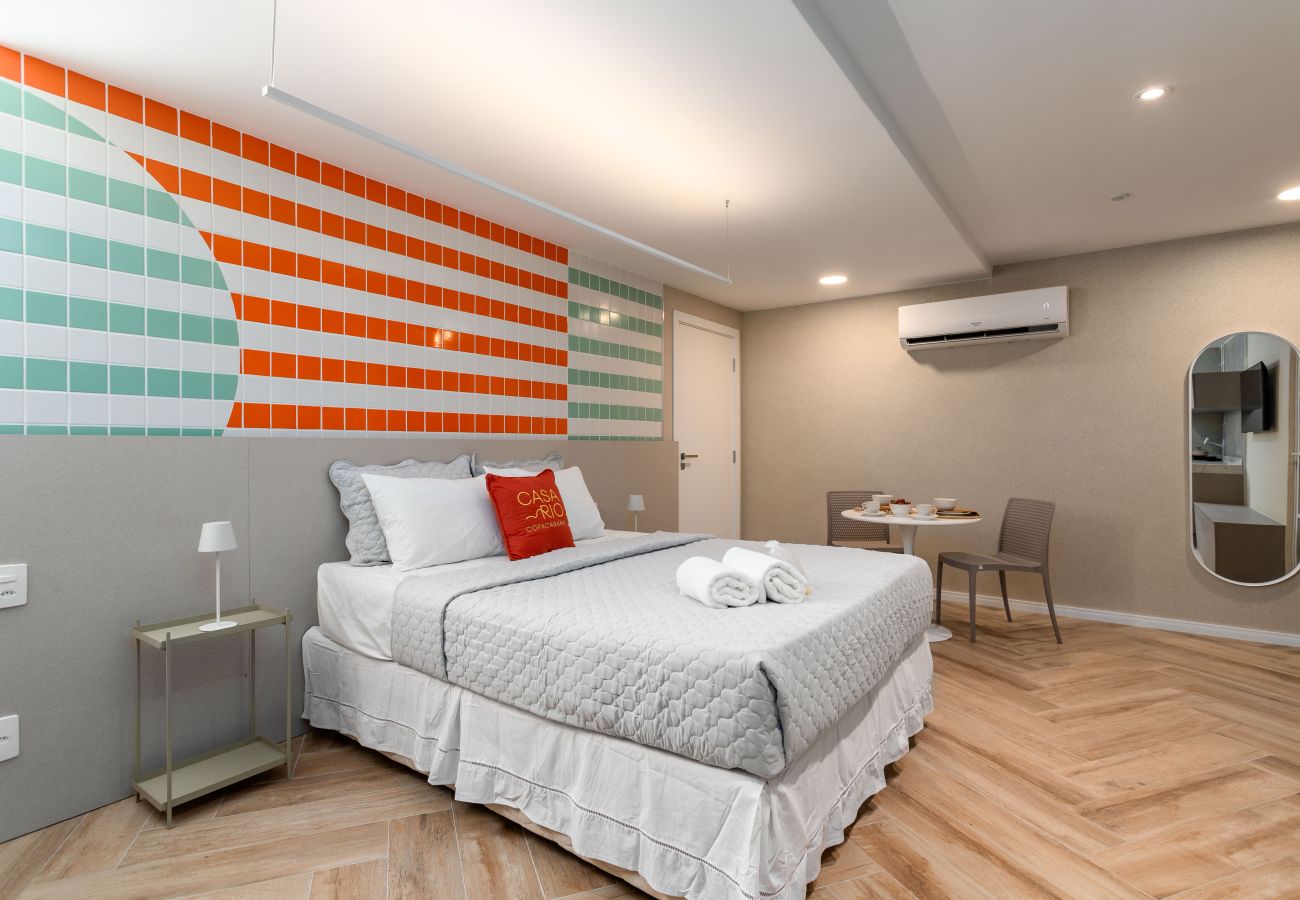 Apartamento em Rio de Janeiro - Charmoso estúdio a Poucos Passos da Praia | CNJ Q6