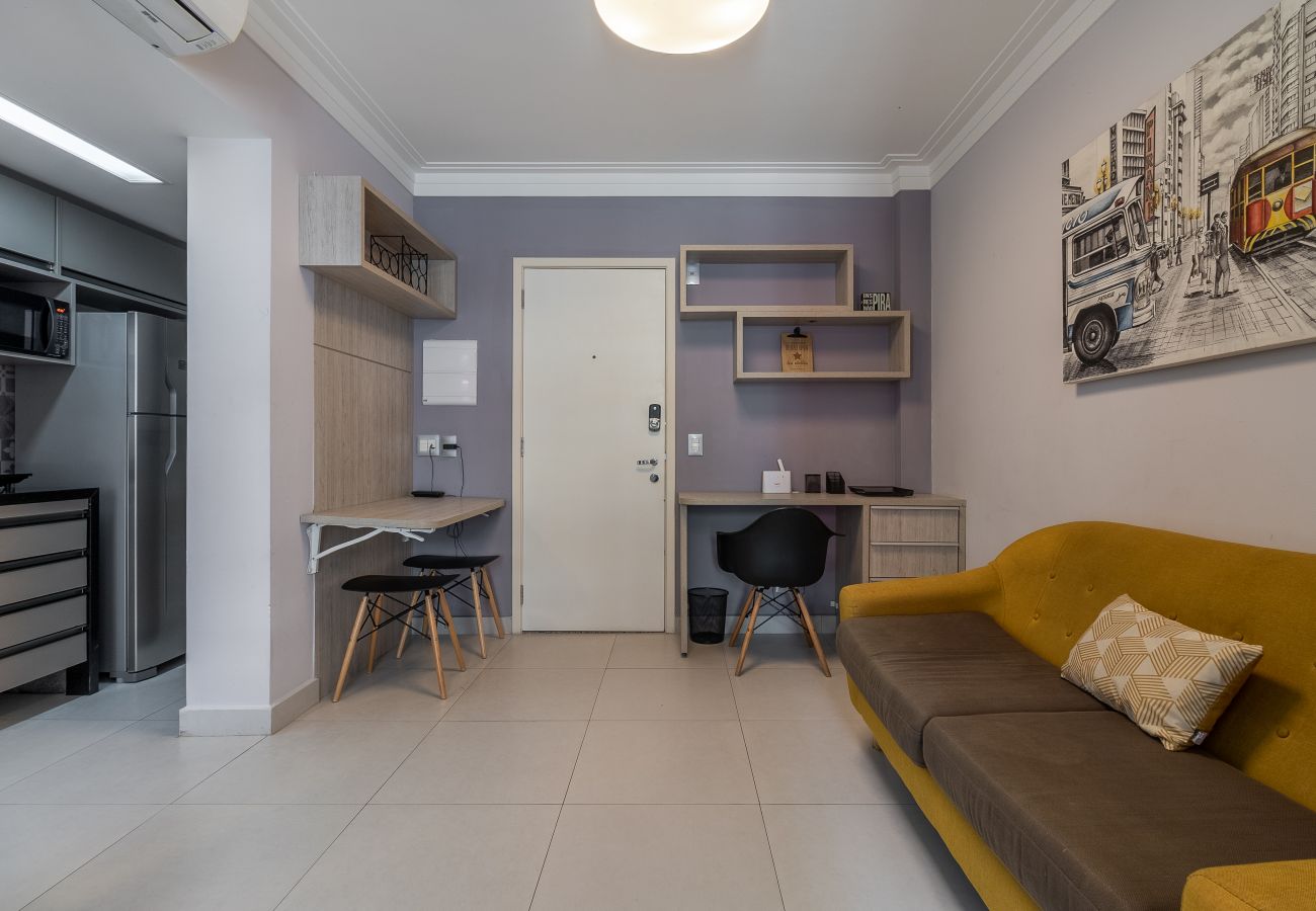 Studio in São Paulo - AV703 - Charming and fully equipped studio in Avanhandava Street Studio in São Paulo - AV703 - Charming and fully equipped studio in Avanhandava Street