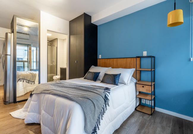 Studio in São Paulo - REP1204 - Luxury Studio City View 50mts From Subway Studio in São Paulo - REP1204 - Luxury Studio City View 50mts From Subway