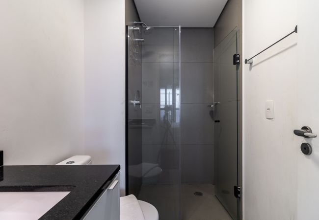 Studio in São Paulo - REP1203 - New Studio 50mts From Subway With Amazing View Studio in São Paulo - REP1203 - New Studio 50mts From Subway With Amazing View