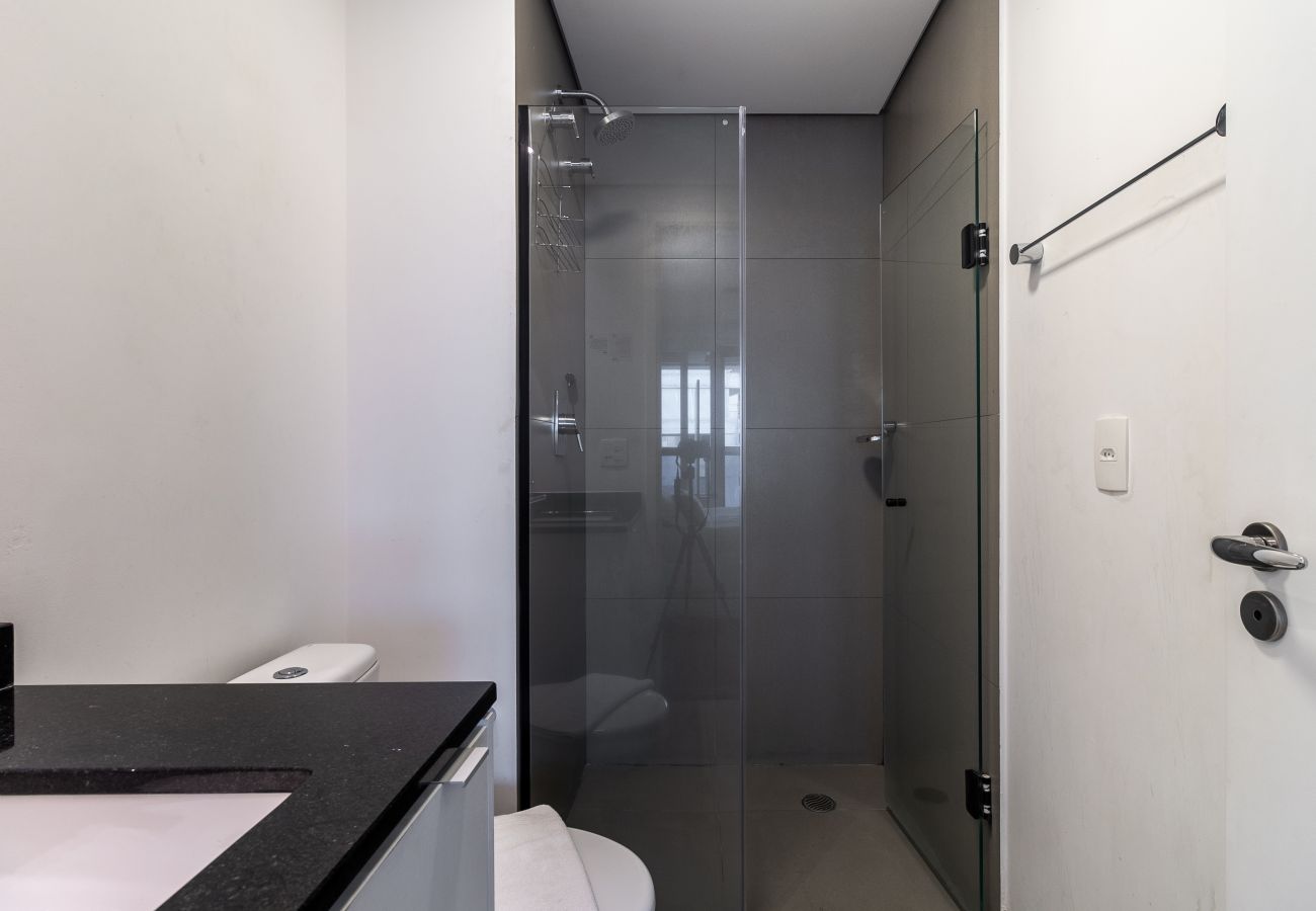 Studio in São Paulo - REP1203 - New Studio 50mts From Subway With Amazing View Studio in São Paulo - REP1203 - New Studio 50mts From Subway With Amazing View