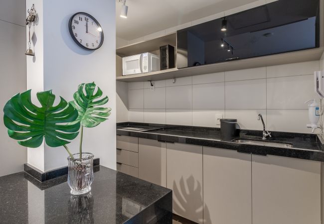 Studio in São Paulo - AV0111 - Charming with AC near subway Studio in São Paulo - AV0111 - Charming with AC near subway