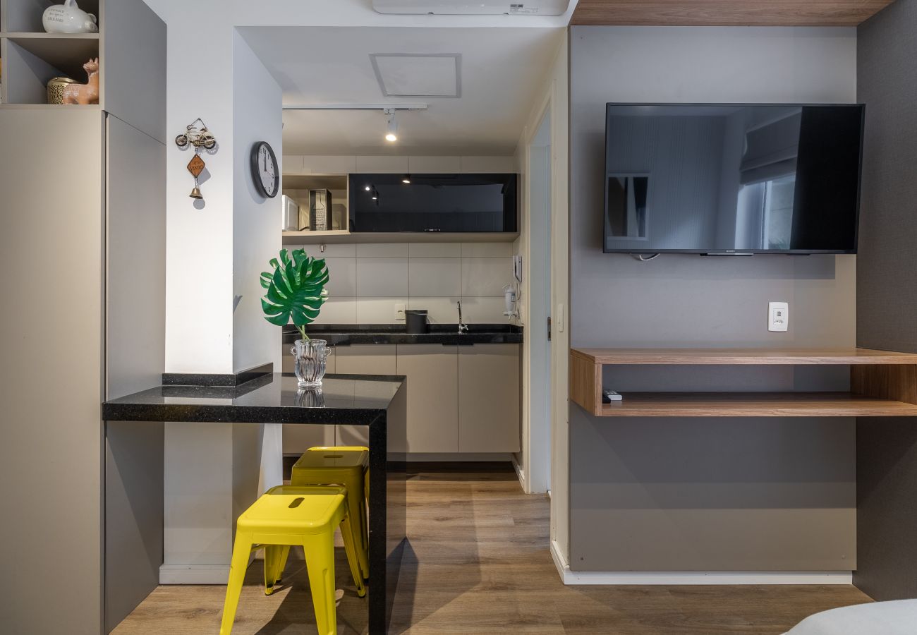 Studio in São Paulo - AV0111 - Charming with AC near subway Studio in São Paulo - AV0111 - Charming with AC near subway
