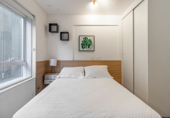 Studio in São Paulo -  SSAOLUIZ419  - Charming on AV São Luiz next to the subway with swimming pool Studio in São Paulo -  SSAOLUIZ419  - Charming on AV São Luiz next to the subway with swimming pool