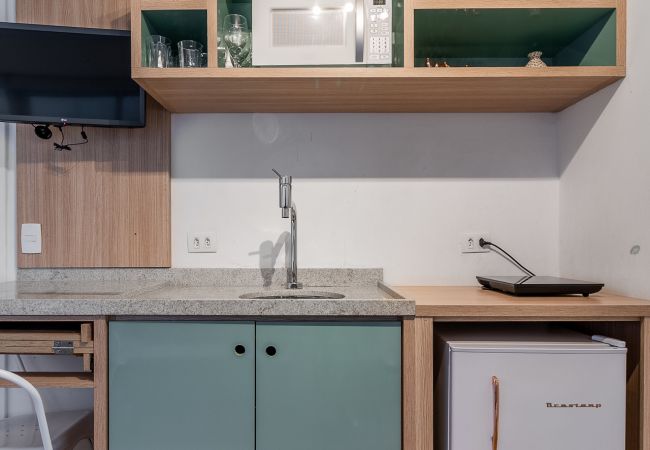 Studio in São Paulo -  SSAOLUIZ419  - Charming on AV São Luiz next to the subway with swimming pool Studio in São Paulo -  SSAOLUIZ419  - Charming on AV São Luiz next to the subway with swimming pool