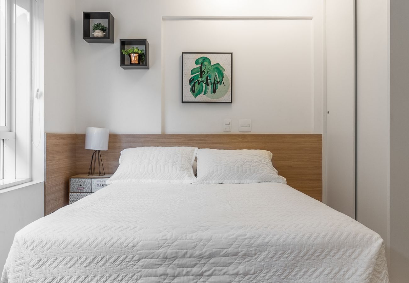 Studio in São Paulo -  SSAOLUIZ419  - Charming on AV São Luiz next to the subway with swimming pool Studio in São Paulo -  SSAOLUIZ419  - Charming on AV São Luiz next to the subway with swimming pool