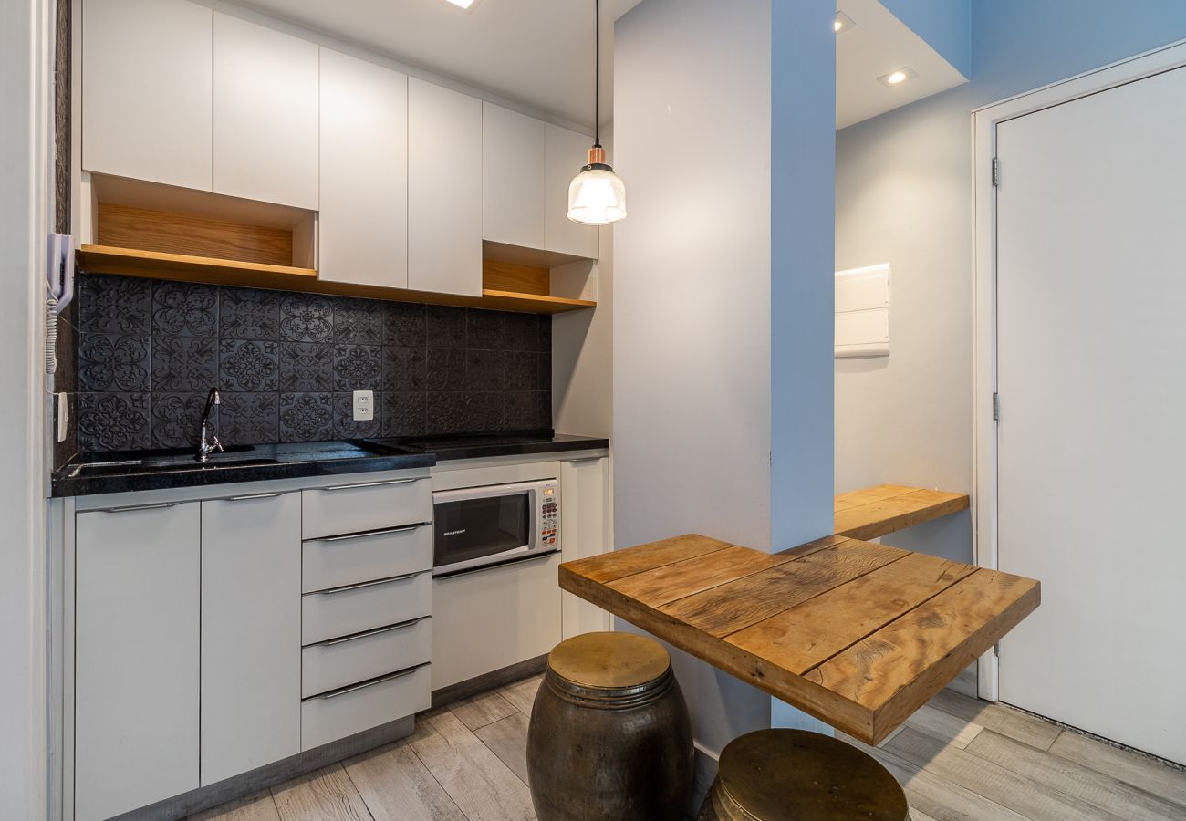 Studio in São Paulo -  COMPLETE STUDIO ON THE MOST CHARMING STREET IN THE CENTER OF SP Studio in São Paulo -  COMPLETE STUDIO ON THE MOST CHARMING STREET IN THE CENTER OF SP