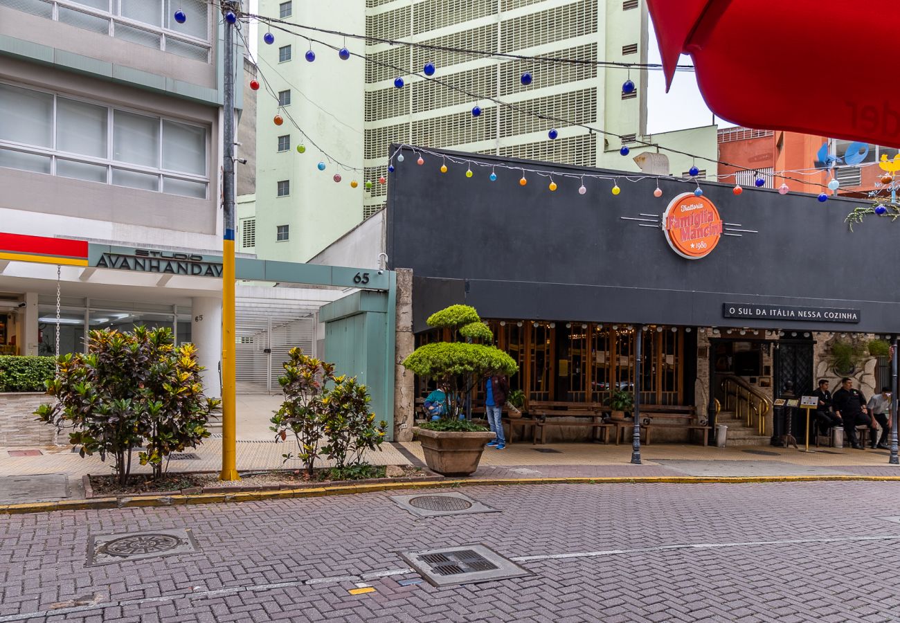 Studio in São Paulo -  COMPLETE STUDIO ON THE MOST CHARMING STREET IN THE CENTER OF SP Studio in São Paulo -  COMPLETE STUDIO ON THE MOST CHARMING STREET IN THE CENTER OF SP