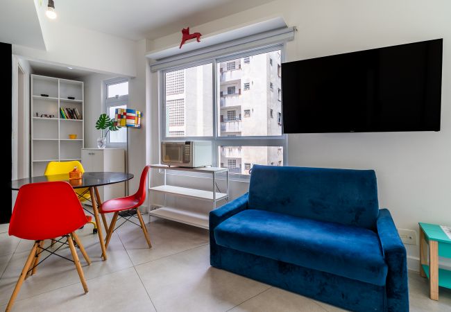 Studio in São Paulo - AV0606 Complete Studio on Avanhandava Street Studio in São Paulo - AV0606 Complete Studio on Avanhandava Street