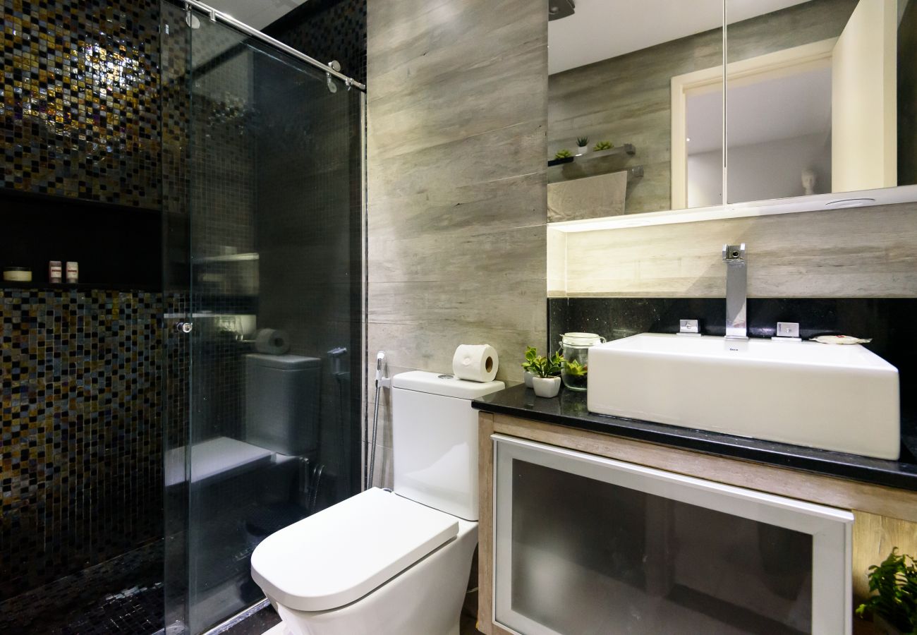 Bathroom Bathroom with shower