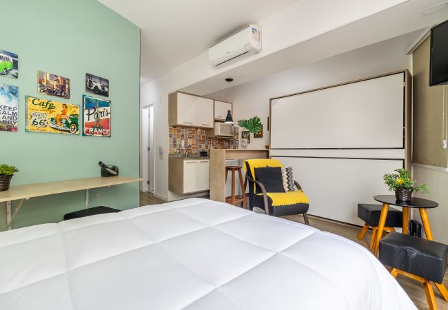 Studio in São Paulo -  Av1204 - Studio for 4 guests Rua avanhandava Studio in São Paulo -  Av1204 - Studio for 4 guests Rua avanhandava