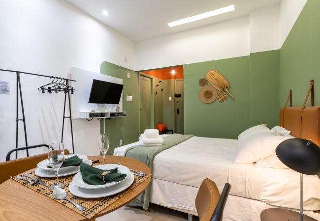 Studio in Rio de Janeiro - 3 minutes from Copacabana beach | NSC501 Studio in Rio de Janeiro - 3 minutes from Copacabana beach | NSC501