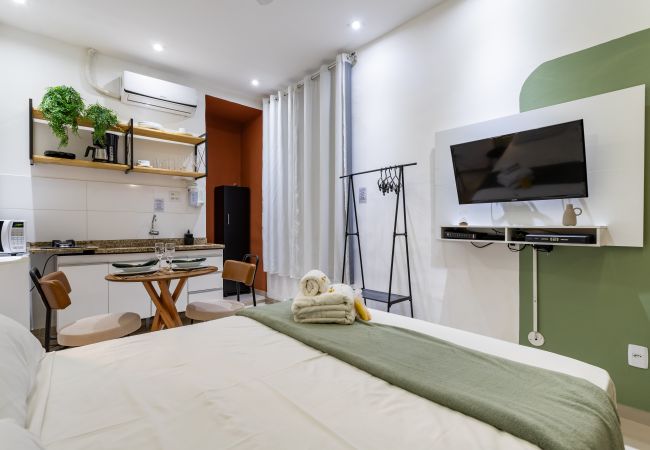 Studio in Rio de Janeiro - 3 minutes from Copacabana beach | NSC501 Studio in Rio de Janeiro - 3 minutes from Copacabana beach | NSC501