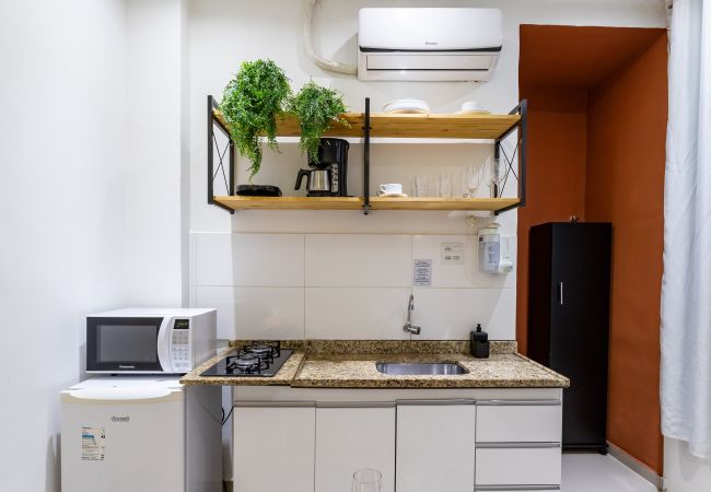 Studio in Rio de Janeiro - 3 minutes from Copacabana beach | NSC501 Studio in Rio de Janeiro - 3 minutes from Copacabana beach | NSC501
