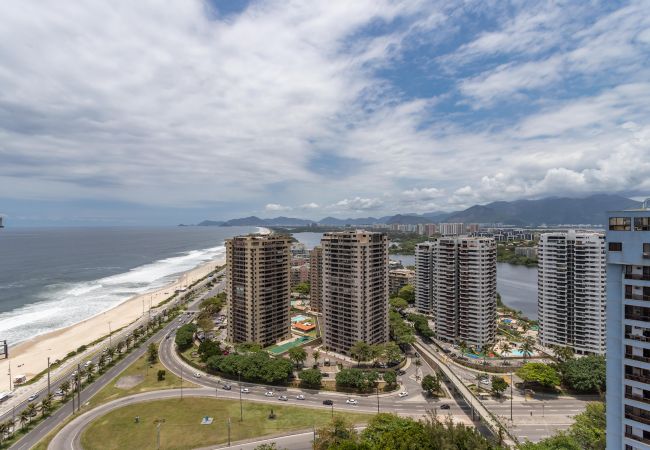 Apartment in Rio de Janeiro - Coverage in Barra da Tijuca for 6 people | LC2207 Apartment in Rio de Janeiro - Coverage in Barra da Tijuca for 6 people | LC2207