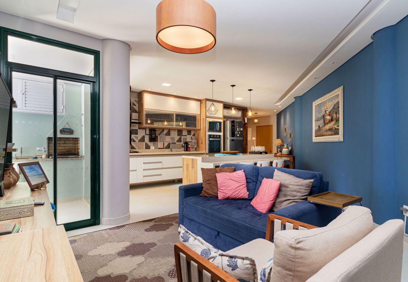 Apartment in Ubatuba - Apto beira mar c Wi-Fi na Praia Grande, Ubatuba/SP