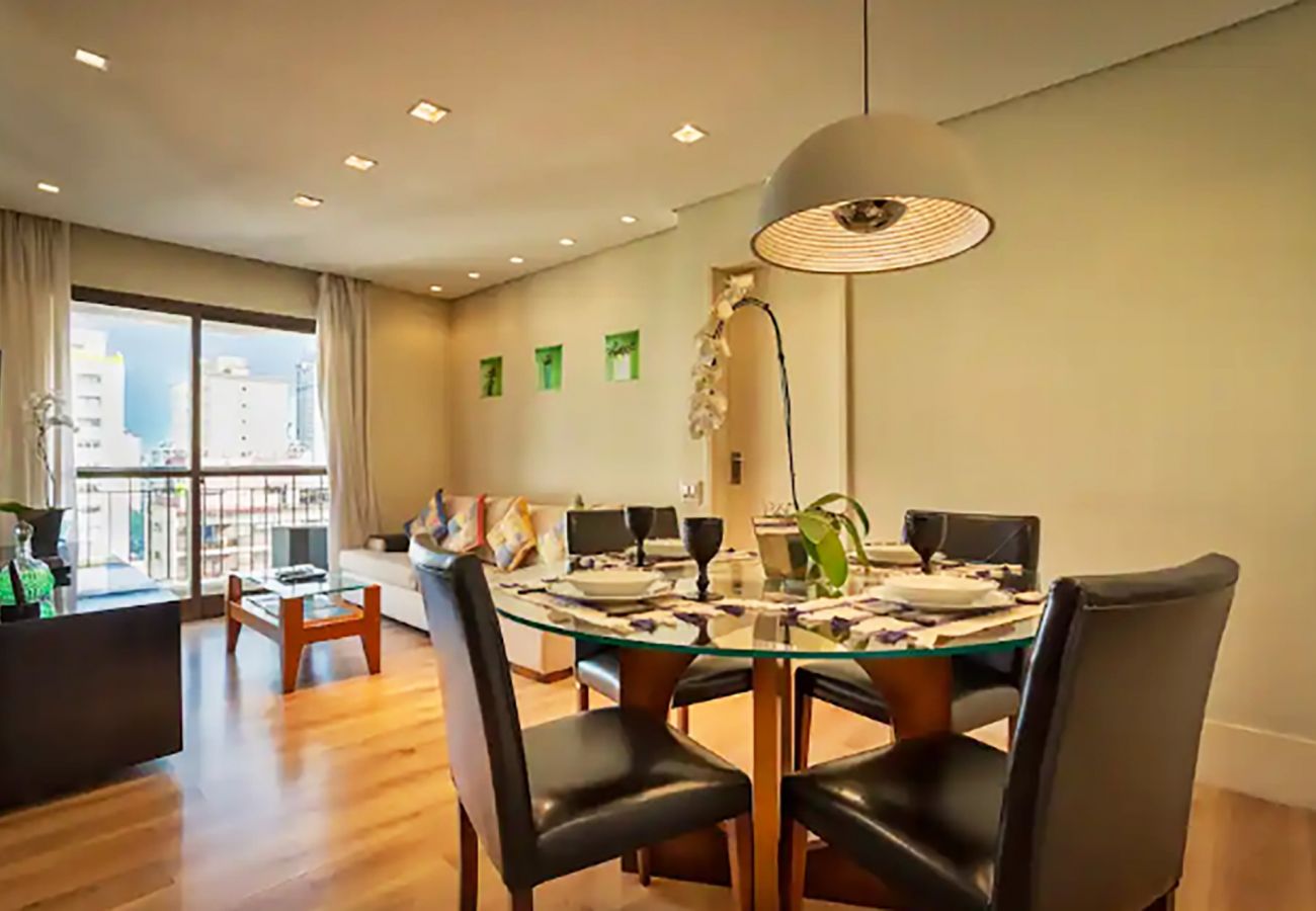 Apartment in São Paulo - Apto com WiFi, piscina e próximo ao MASP/São Paulo
