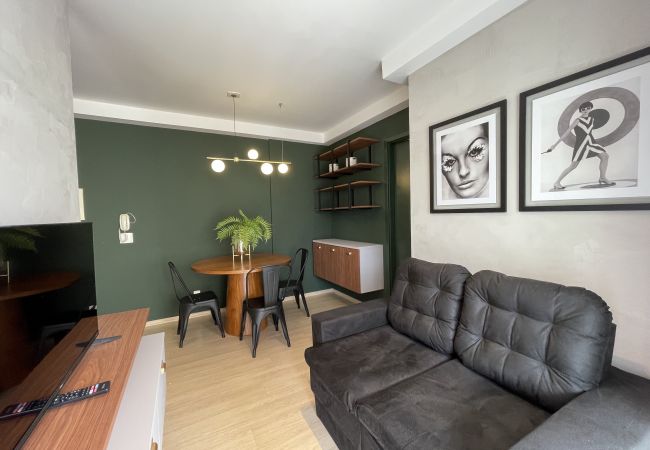  in São Paulo -  HYPE055 - Apt 1 complete bedroom with balcony