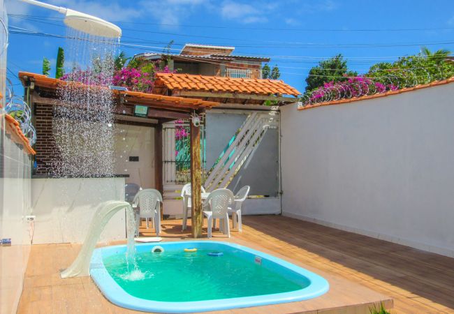  in Vera Cruz - Espaço de Lazer: Casa com Piscina e Churrasqueira