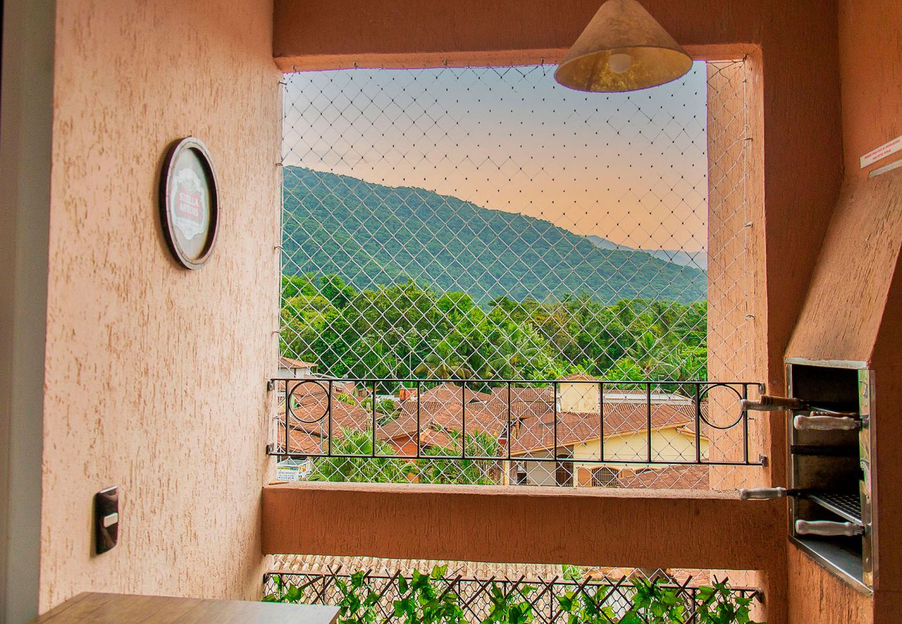 Apartment in Ubatuba - Incrível Apto com piscina e churrasq em Ubatuba/SP