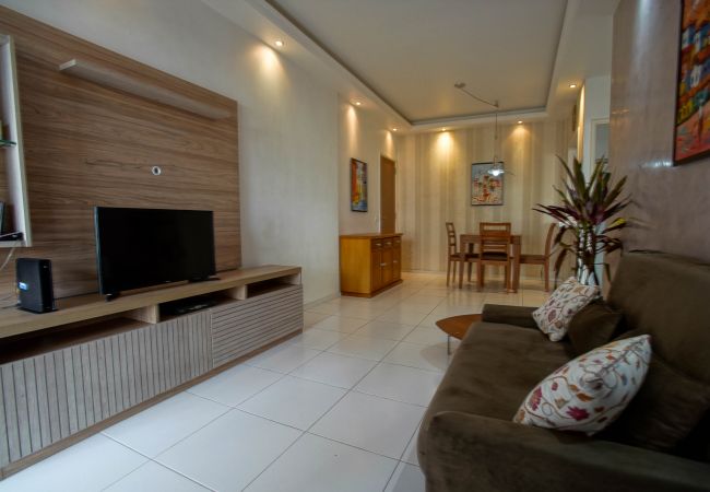  in Rio de Janeiro - LUC115| Flat na praia da Barra com piscina e sauna