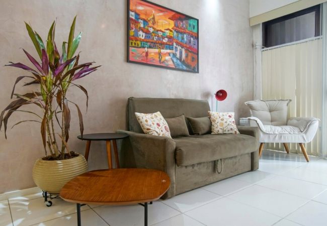 Apartment in Rio de Janeiro - LUC115| Flat na praia da Barra com piscina e sauna Apartment in Rio de Janeiro - LUC115| Flat na praia da Barra com piscina e sauna