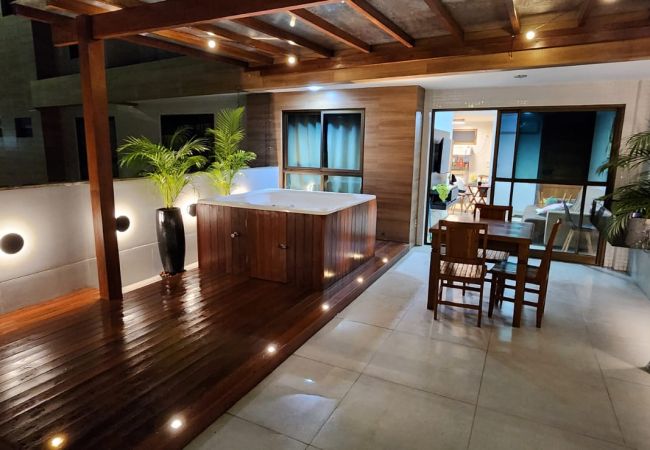 Apartment in João Pessoa - Luxor Paulo Miranda | Apto c/ JACUZZI,Térreo,Wi-Fi   Apartment in João Pessoa - Luxor Paulo Miranda | Apto c/ JACUZZI,Térreo,Wi-Fi