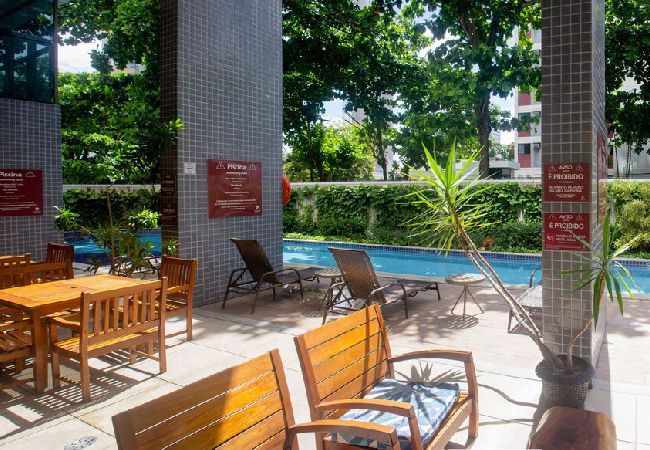 Apartment in Recife - Apart-hotel c Wi-Fi próx à Praia de Boa Viagem/PE Apartment in Recife - Apart-hotel c Wi-Fi próx à Praia de Boa Viagem/PE