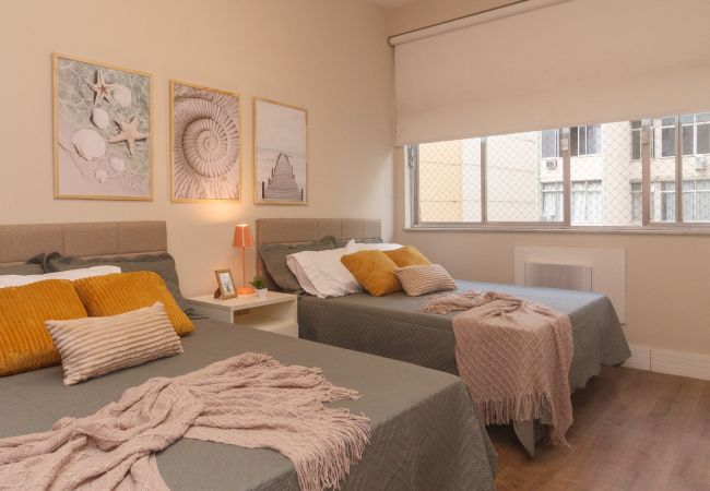 Apartment in Rio de Janeiro - Brt401A| 3 quartos em Copacabana, 9 min do Posto 4 Apartment in Rio de Janeiro - Brt401A| 3 quartos em Copacabana, 9 min do Posto 4
