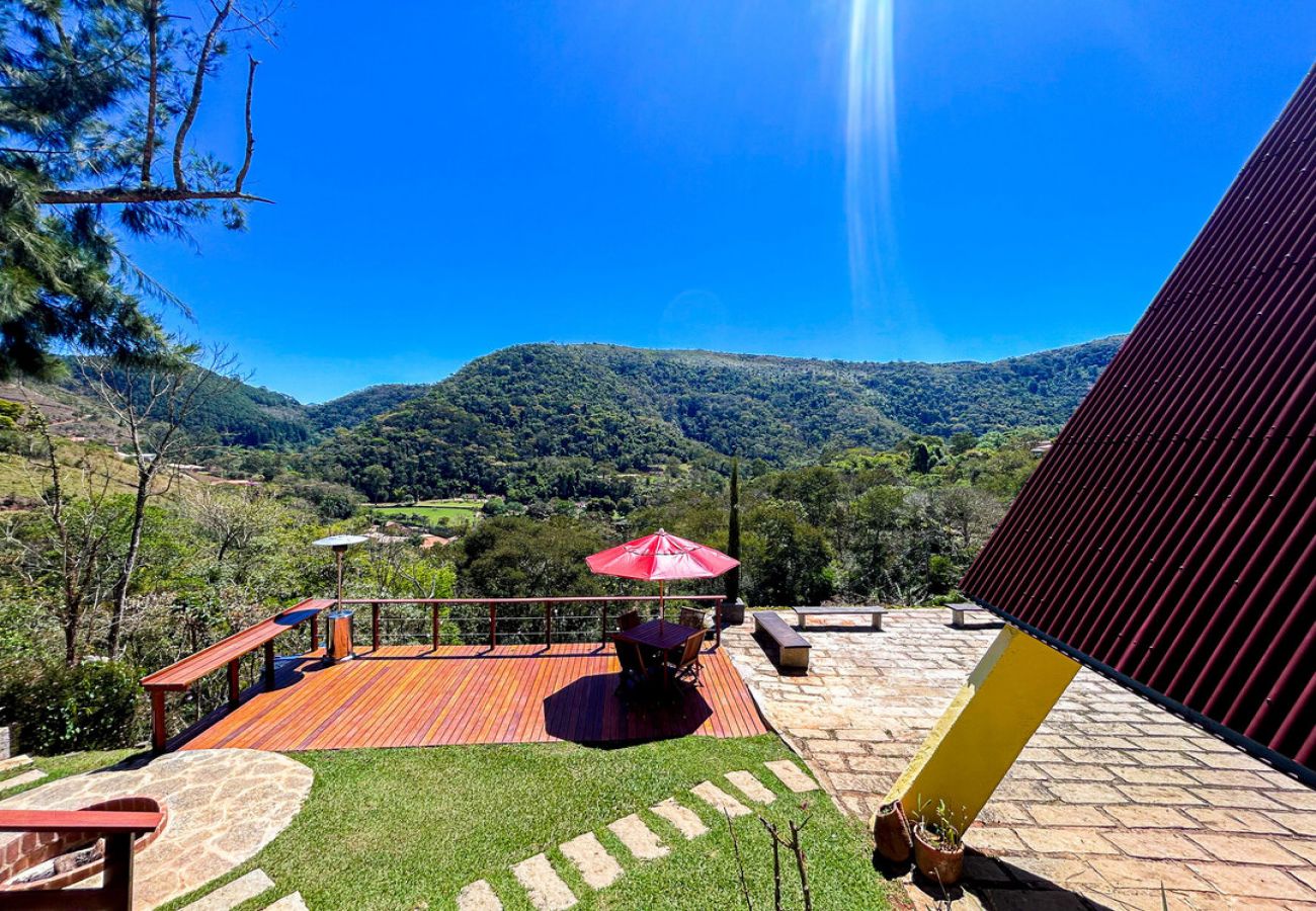 Chalet in Petrópolis - Charmoso chalé c WiFi e linda vista em Itaipava/RJ