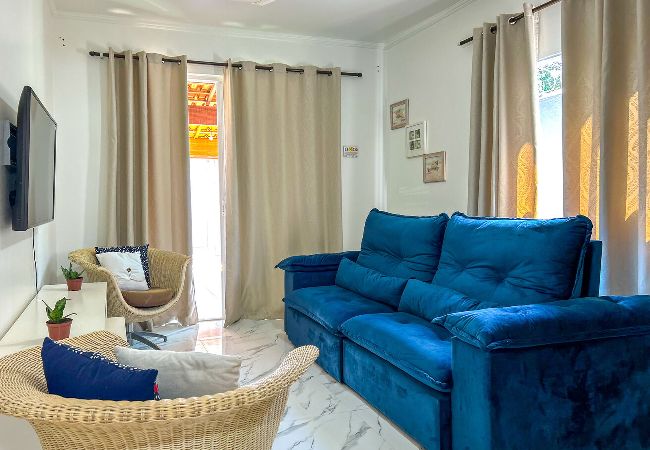  in Bertioga - Casa c ótima localização e Wi-Fi em Bertioga/SP
