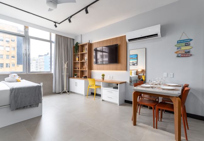Studio in Rio de Janeiro - 3 minutes from Copacabana beach | NSC904 Studio in Rio de Janeiro - 3 minutes from Copacabana beach | NSC904