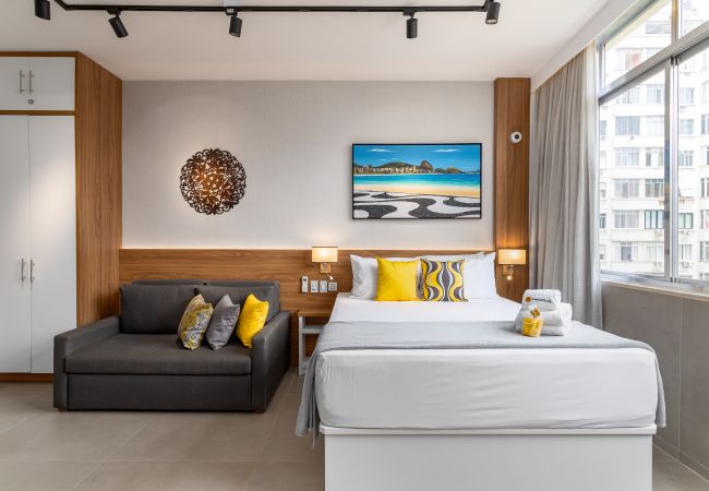 Studio in Rio de Janeiro - 3 minutes from Copacabana beach | NSC904 Studio in Rio de Janeiro - 3 minutes from Copacabana beach | NSC904