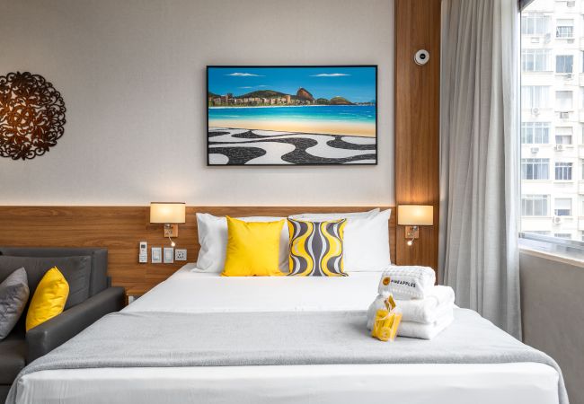 Studio in Rio de Janeiro - 3 minutes from Copacabana beach | NSC904 Studio in Rio de Janeiro - 3 minutes from Copacabana beach | NSC904