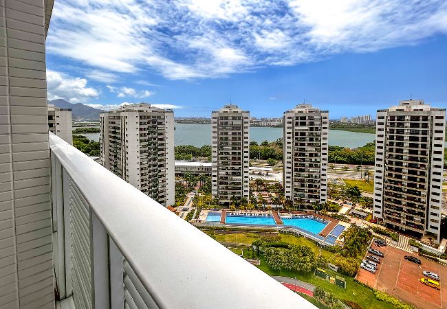 Apartment in Rio de Janeiro - Apto c vista p o mar e lagoa na Barra da Tijuca/RJ Apartment in Rio de Janeiro - Apto c vista p o mar e lagoa na Barra da Tijuca/RJ