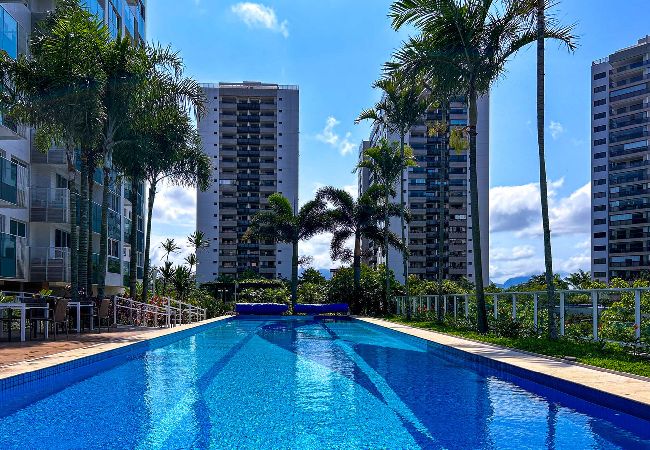 Apartment in Rio de Janeiro - Apto c vista p o mar e lagoa na Barra da Tijuca/RJ Apartment in Rio de Janeiro - Apto c vista p o mar e lagoa na Barra da Tijuca/RJ