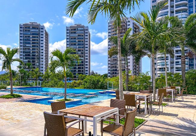 Apartment in Rio de Janeiro - Apto c vista p o mar e lagoa na Barra da Tijuca/RJ Apartment in Rio de Janeiro - Apto c vista p o mar e lagoa na Barra da Tijuca/RJ