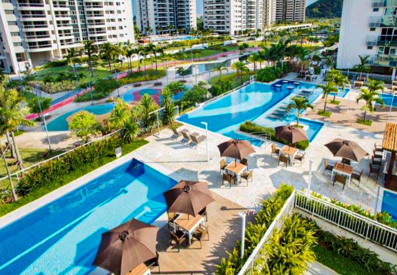 Apartment in Rio de Janeiro - Apto c vista p o mar e lagoa na Barra da Tijuca/RJ Apartment in Rio de Janeiro - Apto c vista p o mar e lagoa na Barra da Tijuca/RJ