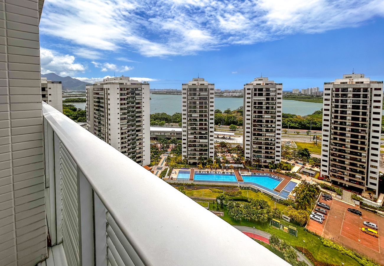 Apartment in Rio de Janeiro - Apto c vista p o mar e lagoa na Barra da Tijuca/RJ Apartment in Rio de Janeiro - Apto c vista p o mar e lagoa na Barra da Tijuca/RJ