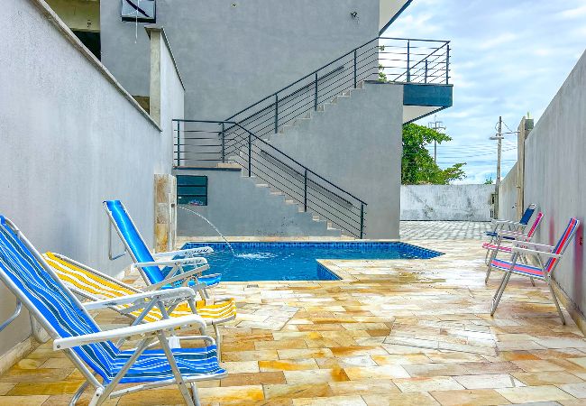 Apartment in Bertioga - Incrível flat a beira mar na Praia de Guaratuba/SP Apartment in Bertioga - Incrível flat a beira mar na Praia de Guaratuba/SP