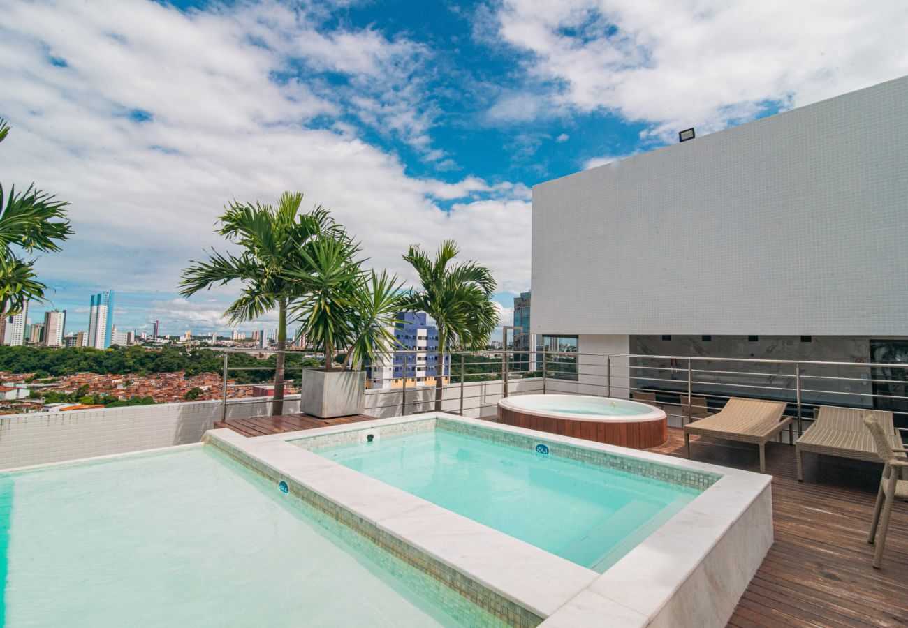 Apartment in João Pessoa - GOLDFLAT MANAÍRA | Apart-Hotel Studio Deluxe