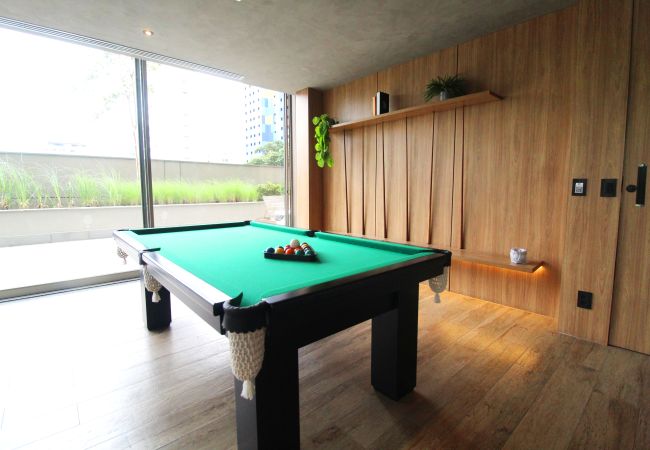 Studio in São Paulo - Apto nos Jardins com Ar/Wifi/Piscina Studio in São Paulo - Apto nos Jardins com Ar/Wifi/Piscina